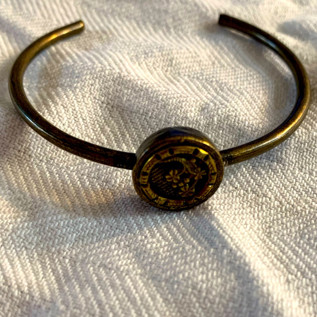 Bangle/Cuff With Button